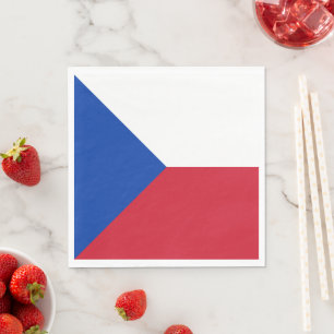 Tschechische Republik Serviette