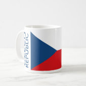 TSCHECHISCHE REPUBLIK SOCCER KAFFEETASSE (Vorderseite Links)