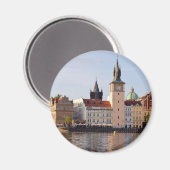 Tschechische Republik: Stadtbild Prag Magnet (Vorderseite/Rückseite)