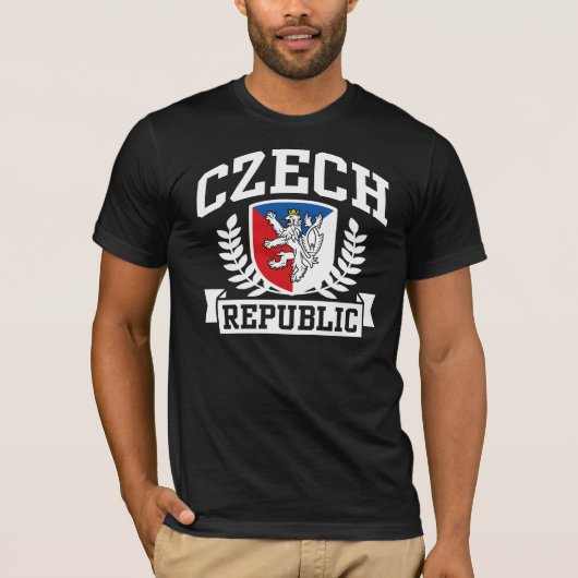 Tschechische Republik T-Shirt (Vorderseite)