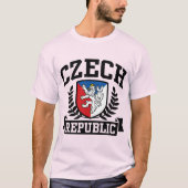 Tschechische Republik T-Shirt (Vorderseite)