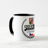 Tschechische Republik Tasse (Vorderseite Links)