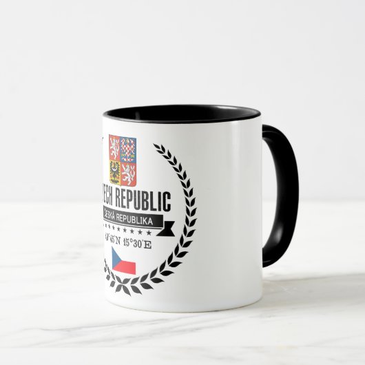 Tschechische Republik Tasse (VorderseiteRechts)