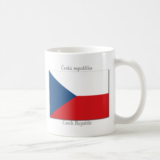 Tschechische Republik-Tasse Kaffeetasse (Rechts)