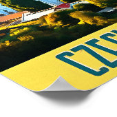 Tschechische Republik Tourismusplakat Poster (Ecke)