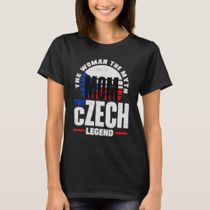 Tschechische Republik Tschechische Republik Flagge T-Shirt