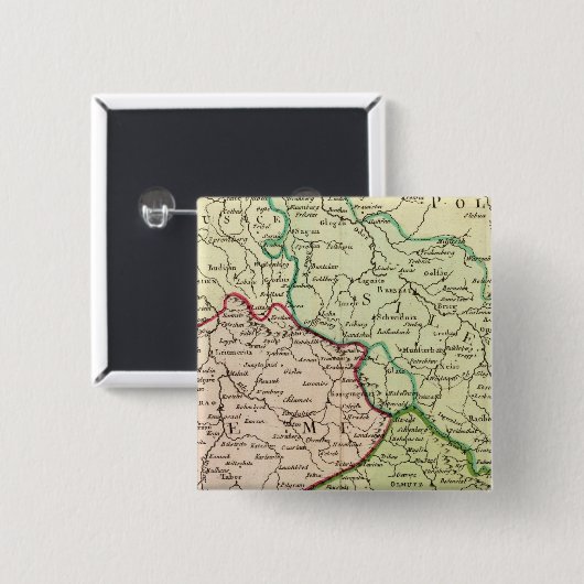 Tschechische Republik und Polen Button (Vorne & Hinten)