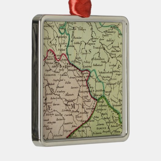 Tschechische Republik und Polen Ornament Aus Metall (Rechts)