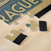 Tschechische Republik-Vintage Reise Prags Puzzle (Seite)