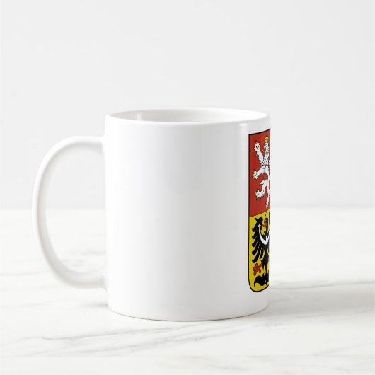 Tschechische Republik-Wappen CZ Kaffeetasse (Links)