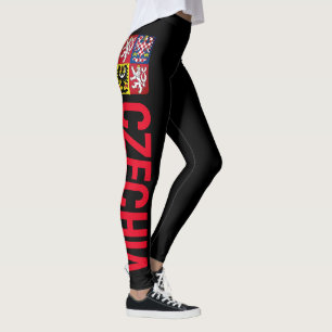 Tschechische Republik Wappen Leggings