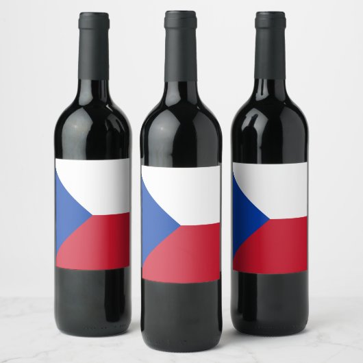 Tschechische Republik Weinetikett (Flaschen)