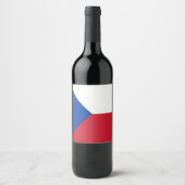 Tschechische Republik Weinetikett (Vorderseite)