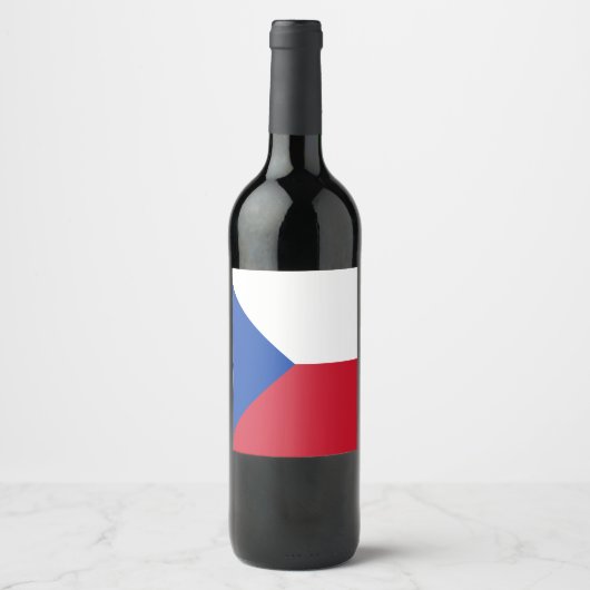 Tschechische Republik Weinetikett (Vorderseite)