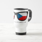 Tschechische Shades-Tasse Reisebecher (VorderseiteRechts)