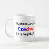 tschechische Wurzeln Kaffeetasse (Links)