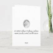 Tschechischer Geburtstagskarte Karte (Rückseite)