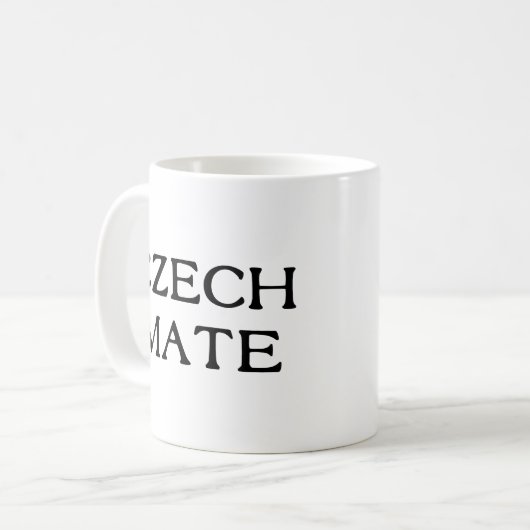 Tschechischer Kamerad Kaffeetasse (Vorderseite Links)