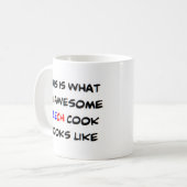 tschechischer Koch, phantastisch Kaffeetasse (Vorderseite Links)