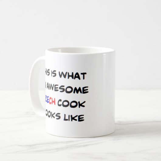 tschechischer Koch, phantastisch Kaffeetasse (Vorderseite Links)