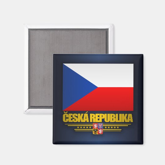Tschechischer Preis Magnet (Vorderseite/Rückseite)
