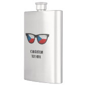 Tschechischer Schattenkolben Flachmann (Links)