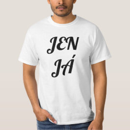 Tschechischer Text jen já | Nur ich T-Shirt