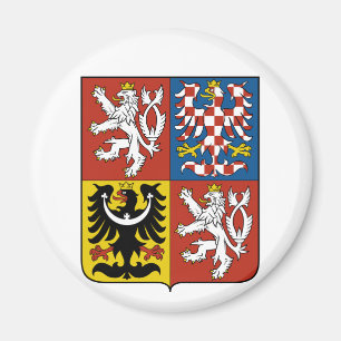 tschechisches Emblem Magnet