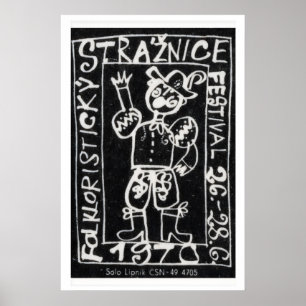 Tschechisches Kulturfestival Matchbox Kunst Druck Poster