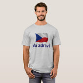 Tschechisches Na jdravi! T-Shirt (Vorne ganz)