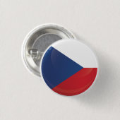 Tschechisches Symbol Button (Vorne & Hinten)