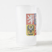 Tschechisches Wappen Tasse (VorderseiteRechts)