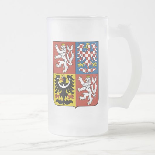 Tschechisches Wappen Tasse (Rechts)