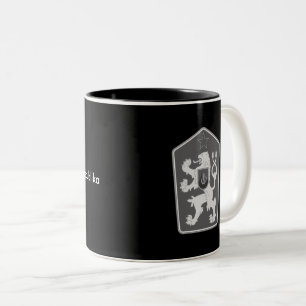 Tschechoslowakei - Československá republika Becher Zweifarbige Tasse