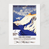 Tschechoslowakei Postkarte (Vorderseite)