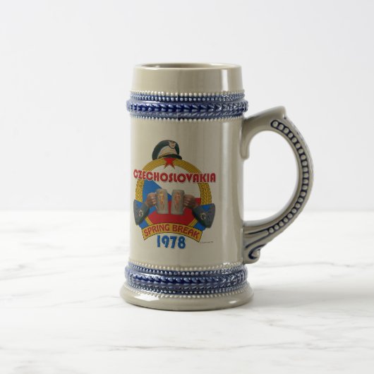 Tschechoslowakei Spring Break 1978 Tasse (Rechts)