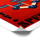 Tschechoslowakischer Luftverkehr Poster (Ecke)