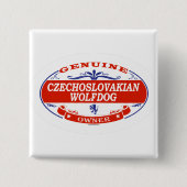 Tschechoslowakisches Wolfdog Button (Vorderseite)