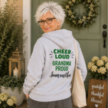 Tscheer laut personalisiertes Oma-Tscheer-Sweatshi