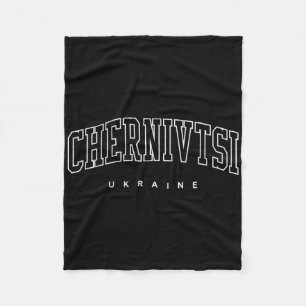 Tscherniwzi Ukraine Trendige Universitäts-Sportbek Fleecedecke