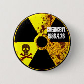 Tschernobyl-Gedenkstätte gegen nuklear Button (Vorderseite)