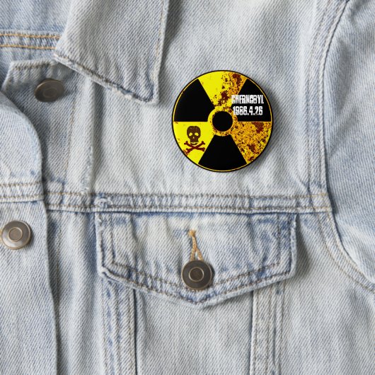 Tschernobyl-Gedenkstätte gegen nuklear Button (Beispiel)