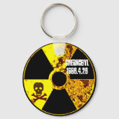 Tschernobyl-Gedenkstätte gegen nuklear Schlüsselanhänger (Vorderseite)