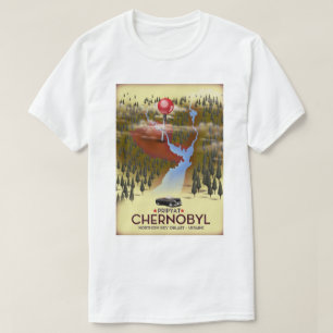 Tschernobyl, Pripyat, ukrainischer Reiseausdruck T-Shirt