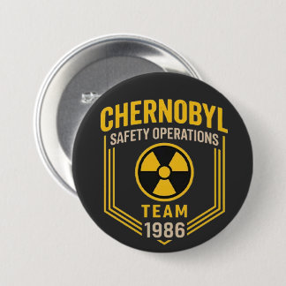 Tschernobyl-Sicherheitsteam 1986 Button