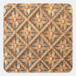 Tscherubim. Venezia Italien. Gallerie dell'Accadem Quadratischer Aufkleber