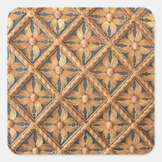 Tscherubim. Venezia Italien. Gallerie dell'Accadem Quadratischer Aufkleber