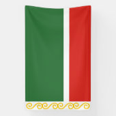 Tschetschenien-Flagge Banner (Vertikal)