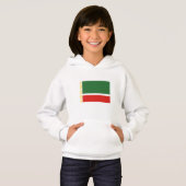 Tschetschenien-Flagge Hoodie (Vorne ganz)