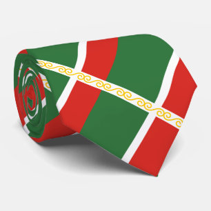 Tschetschenien-Flagge Krawatte
